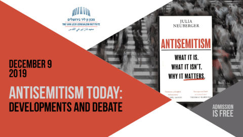 Antisemitism Today: Developments and Debate |  Dr. Raef Zreik