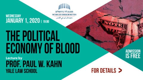 On Sacrifice | Lecture by Prof. Paul Kahn, The Political Economy of Blood