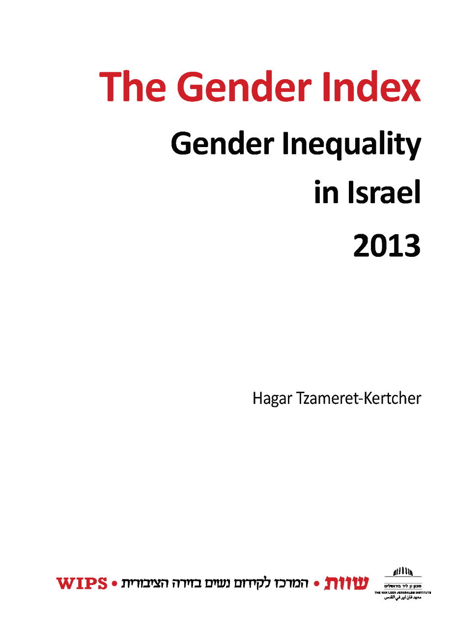 The Gender Index 2013
