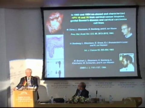 Infectious Causes of Human Cancer/ Prof. Harald zur Hausen
