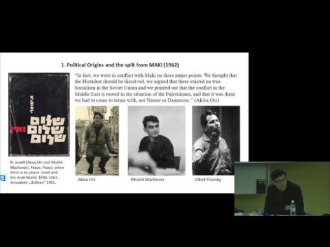 Matzpen: A Different Israeli History | Book presentation by the author: Dr. Lutz Fiedler