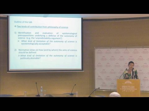 Scientific Freedom vs. Political Control of the Sciences Agenda | Prof. Stephanie Ruphy