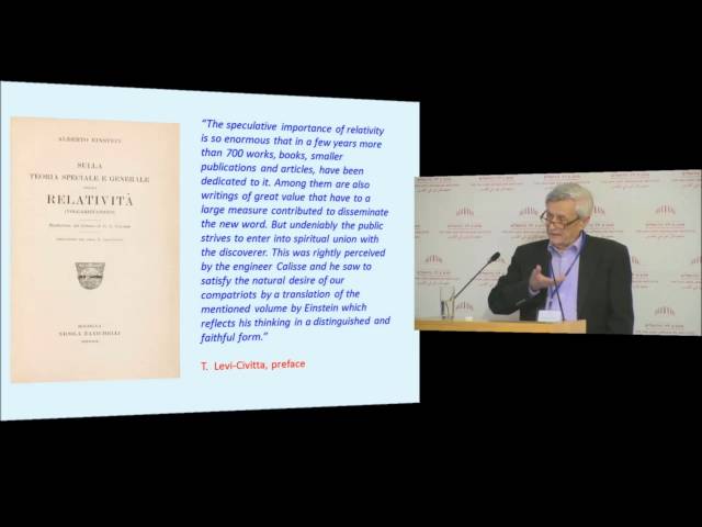 The Story of Einstein’s “Popular Booklet” and the  Reception of Relativity | Prof. Hanoch Gutfreund