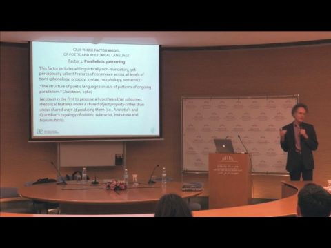 What Is and What Does Poetic Language? | Prof. Winfried Menninghaus