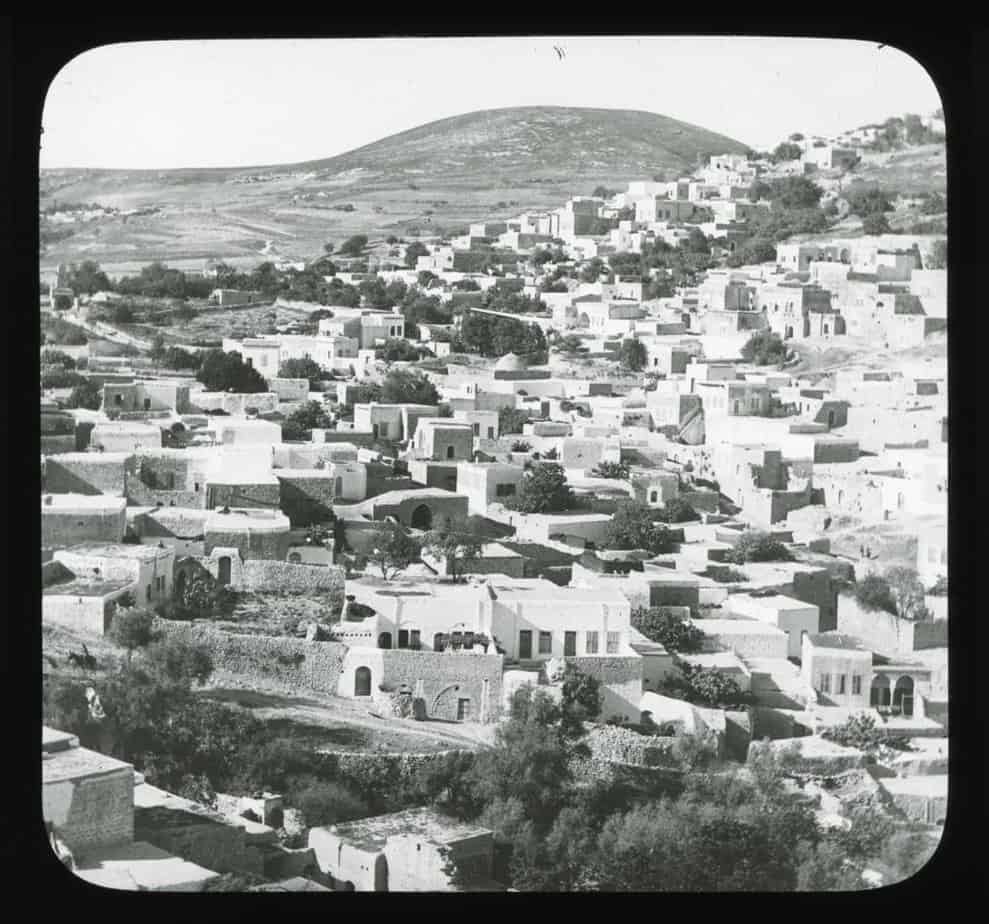 Safed, 1910, from the Visual Instruction Department Lantern Slides, Oregon State University Special Collections and Archives Research Center, Corvallis, Oregon